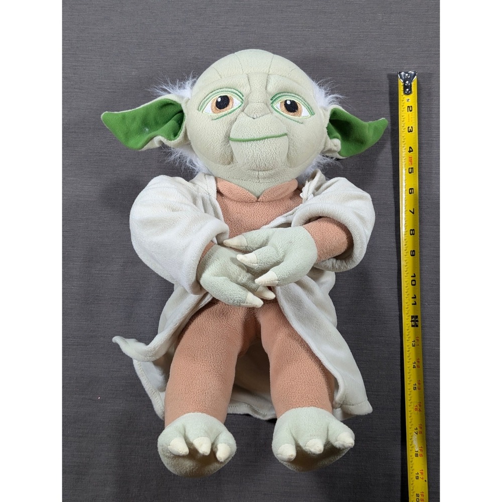 Star Wars Yoda Plush Toy Stuffed Animal Character Figure Stuffie Plushie 19"